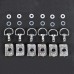 Dzus Bodywork Fastener Kit - Clip Style (Package of 6)